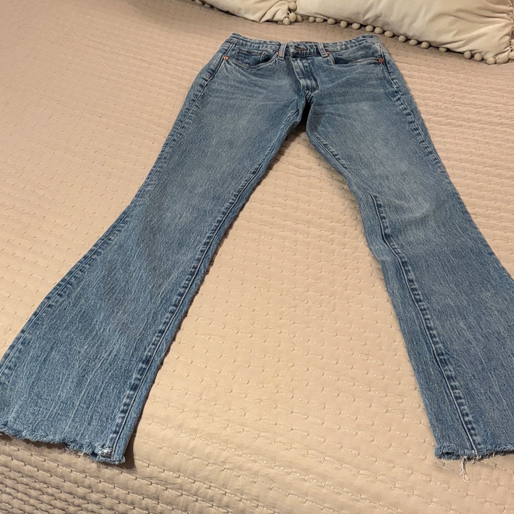 Blank NYC Light Blue Flare Jeans